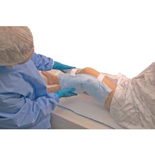Procare Pre-Vent Knee Crutch Pad - In Use