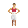 Saunders S'port All Back Support - On Waist